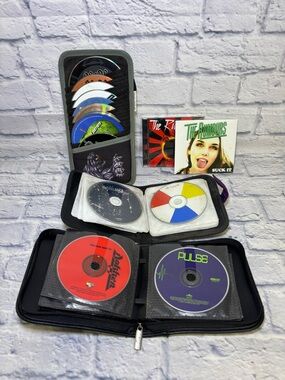 CD Bundle - Lot of 46 Various Artists With Three Cases Rock Pop Country Grunge